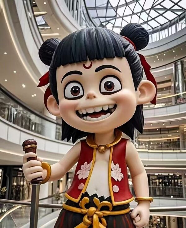 Nezha sculpture