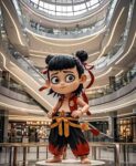 Nezha sculpture
