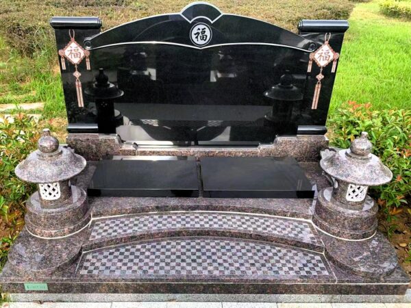 Stone tombstone