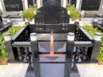 Stone tombstone