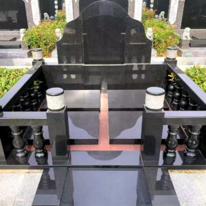 Stone tombstone