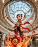 Nezha sculpture
